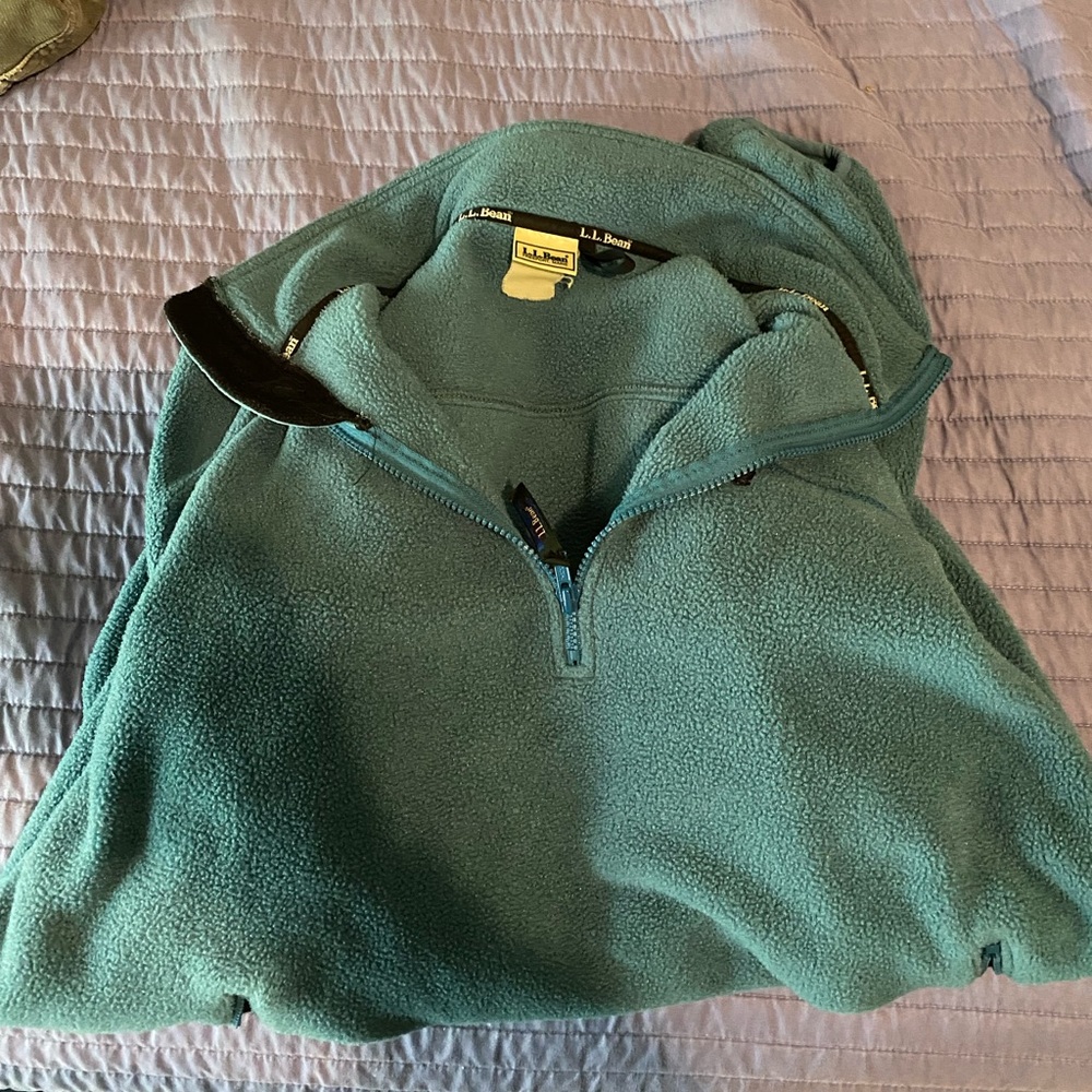 Vintage LL Bean quarter zip